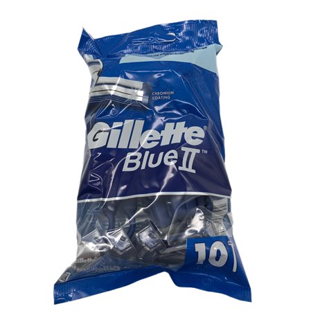 28333 - Gillette Blue II  10ct - BOX: 6/12 Pack