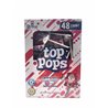 28391 - Tops Pops Chewy Taffy Candy Pops Strawberry - 48ct/11.85oz - BOX: 24 Pkg