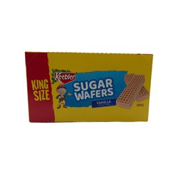 28428 - Kebbler Sugar Wafers Vanilla (King Size) - 9/4.4oz. 07356 - BOX: 9 Pkg
