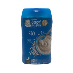 28431 - Gerber Cereal For Baby (Rice)  - 6/8oz (227g) - BOX: 10 Pkg