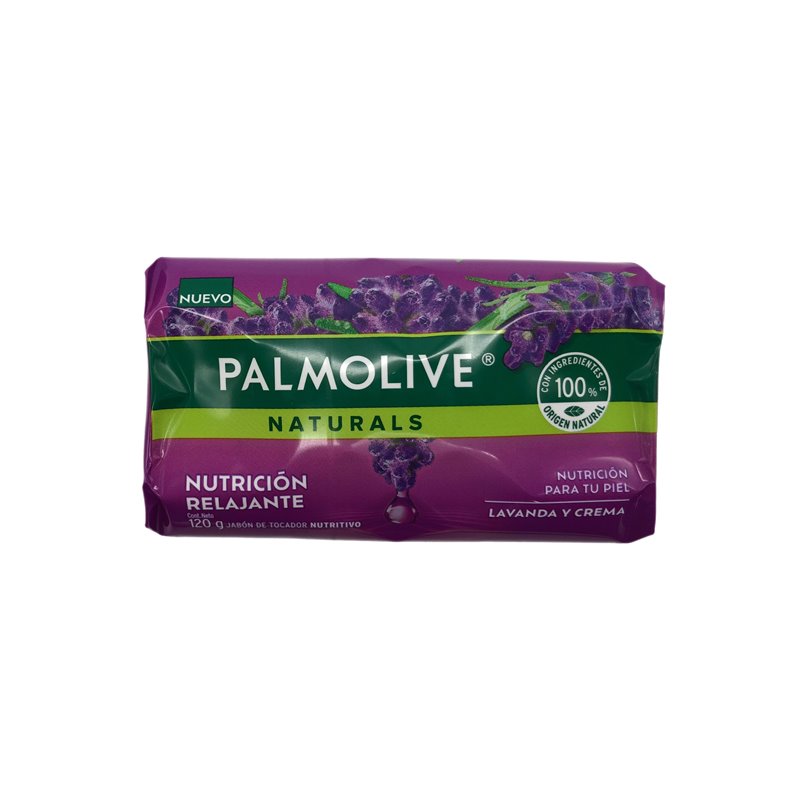 28444 - Palmolive Nutrición Relajante Lavanda Y Crema - 120g (Pack Of 4) 61029578 - BOX: 18/4pk