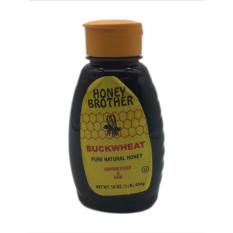 28530 - Honey Brother Buckwheat (Unprocessed/Raw) - 16 fl. oz. - BOX: 12 Units