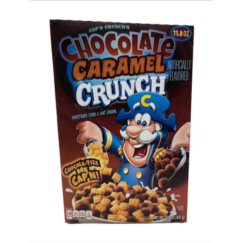 28589 - Cap'n Crunch's Chocolate Caramelo - 11.8 oz. (Case of 14) - BOX: 14