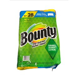 28611 - Bounty Select Size Jumbo - 1228 Rolls - BOX: 12 Rolls