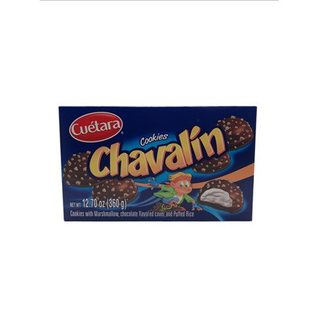 28640 - Cuatera Cookies Chavalin Chocolate 12.7 oz - BOX: 
