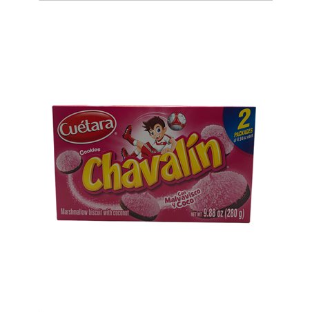 28641 - Cuatera Cookies Chavalin Fresa 2 pack of 9.88 oz - BOX: 