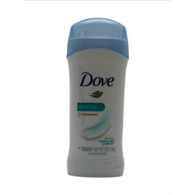28655 - Dove Deodorant, Sensitive Skin - 2.6 oz. - BOX: 