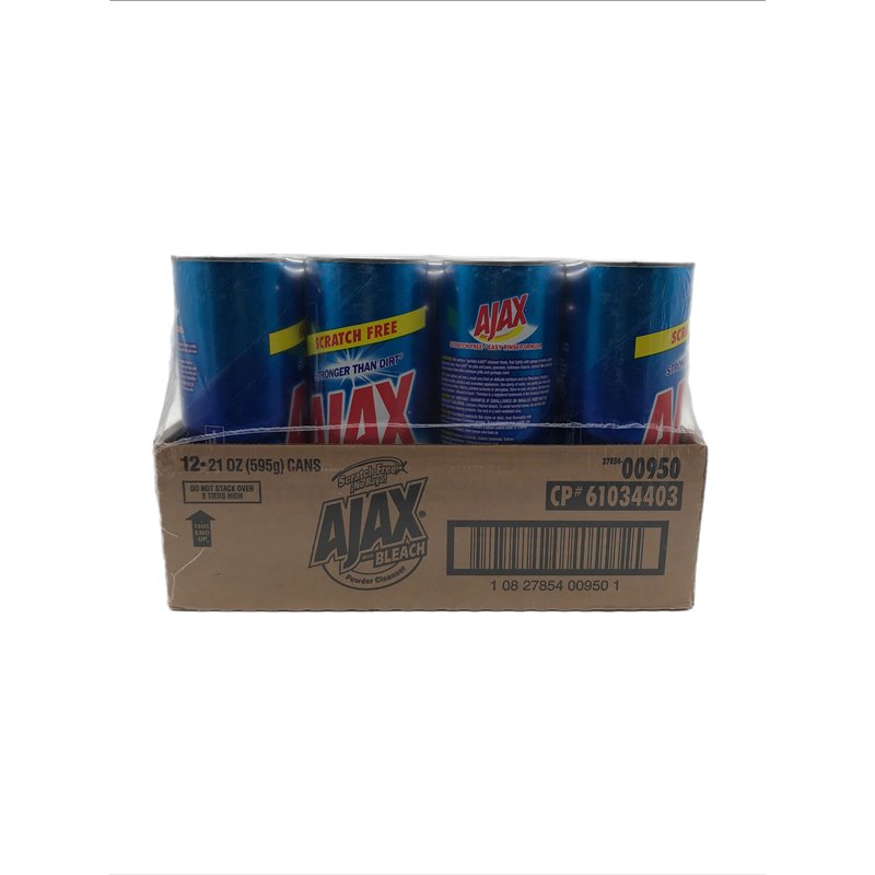 28666 - Ajax Powder With Bleach - 21 oz. (Case of 12) - BOX: 20 Units