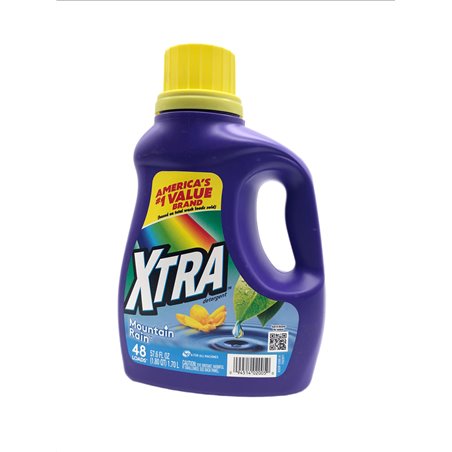 28756 - Xtra Laundry Detergent, Mountain Rain  - 57.6 fl. oz. (Case of 6). 20508783 - BOX: 6 Units