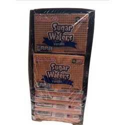28765 - Uncle Al's Sugar Wafers Vainilla, - 12/2.75 oz. (12 Packs) - BOX: 24 Pkgs