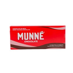 29531 - Munne Chocolate Tablet - 260g (10 Bars) - BOX: 36 / 72 Units