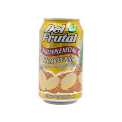 30028 - Del Frutal Pineaple Nectar - 24/11.16 fl. oz. - BOX: 24 Units