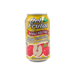 30029 - Del Frutal Apple Nectar - 24/11.16 fl. oz. - BOX: 24 Units