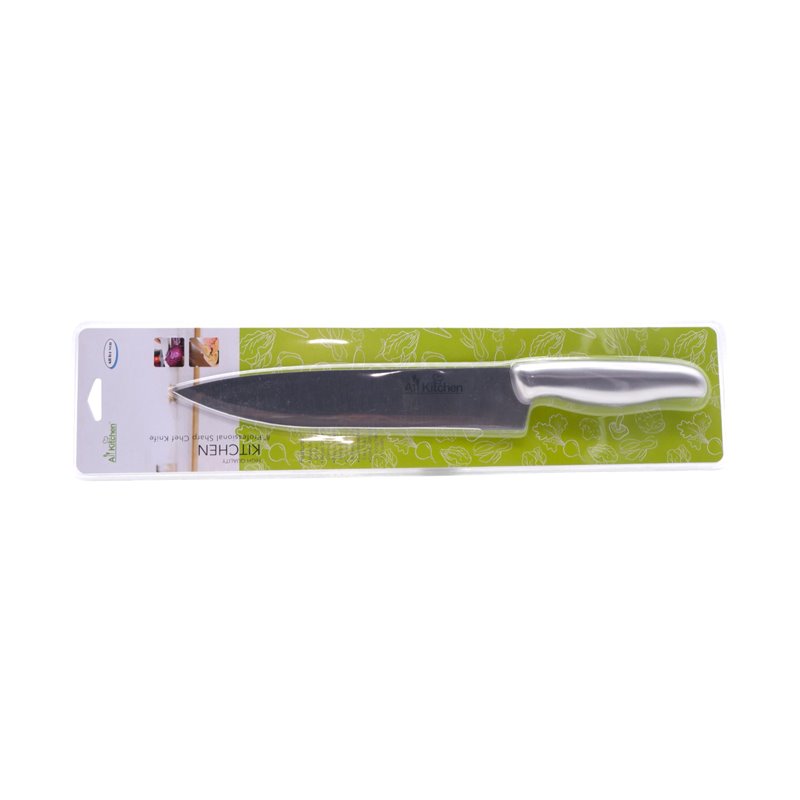 30032 - Ali Kitchen Stainless Steel Chef Knife 8" - BOX: 12 Units