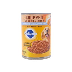 26294 - Pedigree Chopped Ground Dinnerr With Chicken, Liver & Beef 22 oz. - (12 Cans) - BOX: 12