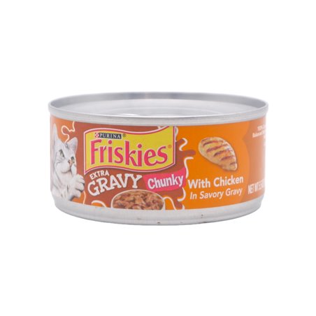 27072 - Friskies Shredded Chicken in Gravy - 3 oz. (24 Cans) - BOX: 24
