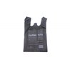 27409 - Non-Wove Vest Bag Black 100ct - BOX: 100