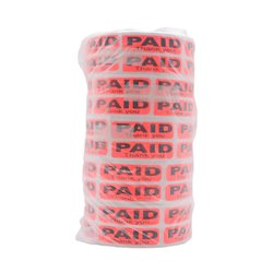 27414 - Paid Thank You Red  Label -  5Pk - BOX: 