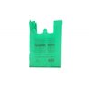 23867 - Non-Wove Vest Bag Green 100ct - BOX: 100