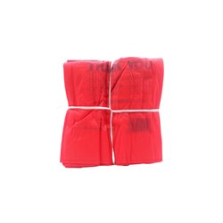 25100 - Non-Wove Vest Bag Red 100ct - BOX: 100