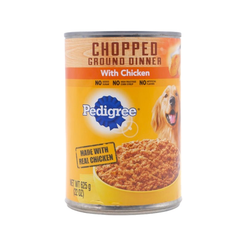 26295 - Pedigree Chopped Ground Dinner, Chicken 22 oz. - (12 Cans) - BOX: 12