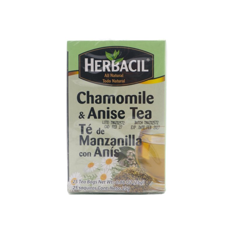 26533 - Herbacil Te Mazanilla Con Anis 25Bg - BOX: 12