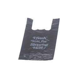 26853 - Shopping Bag Black -  1/10(Case Of 1500) - BOX: 1500pcs