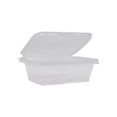 27015 - 24oz Tear Strip Clear Rectangular Container -200pcs - BOX: 200Pcs