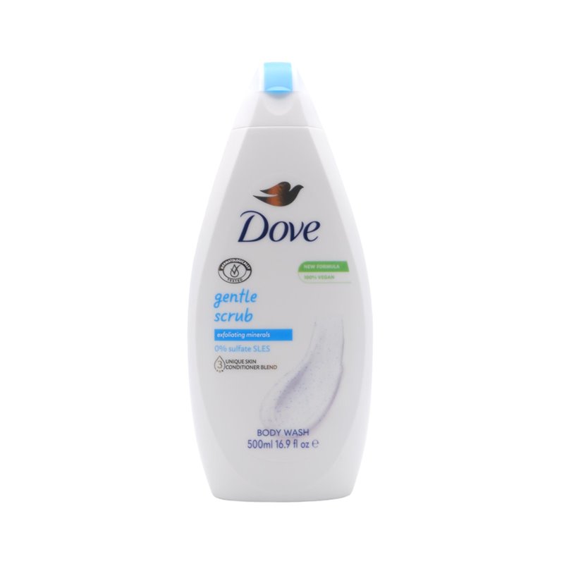 27884 - Dove Body Wash, Gentle & Scrub 16.9floz - BOX: 12