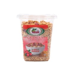 27766 - Tropique Granola Cranberry, 100% Natural - 15 Fl. Oz. - BOX: 12 Units