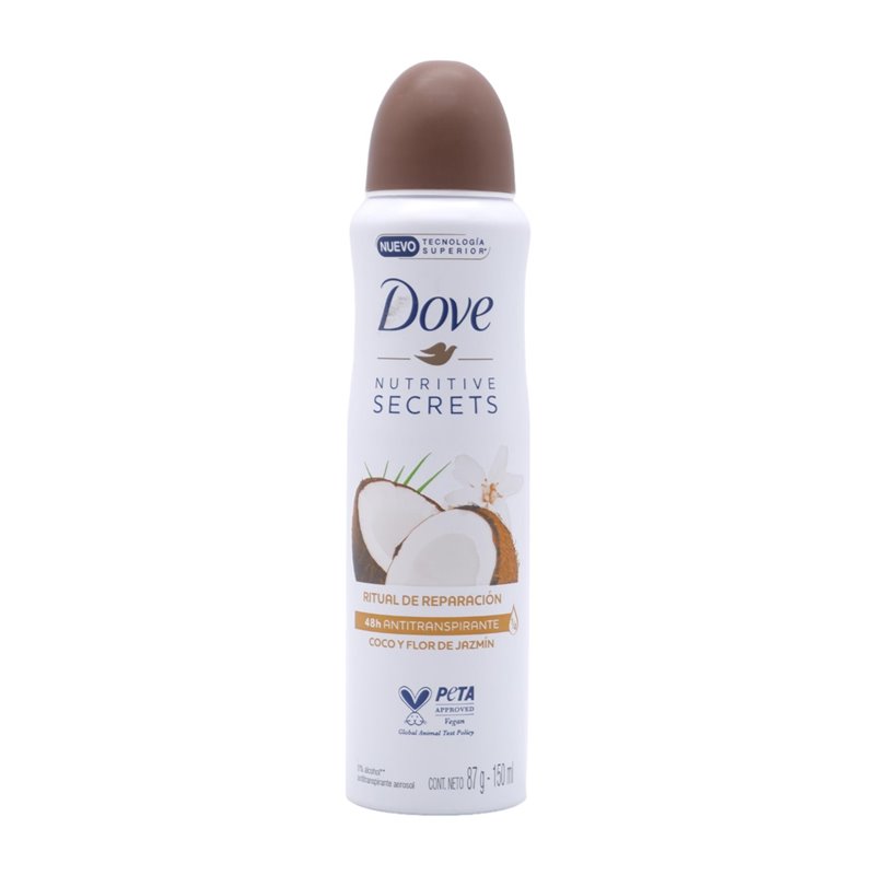 29242 - Dove Deodorant Spray, Restoring Ritual Coconut & Jasmine - 150ml - BOX: 6 Units