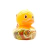 29345 - Assorted Fruit Swimming Duck Jar (Happy Time) - 6/24.83 fl oz - BOX: 6 Units