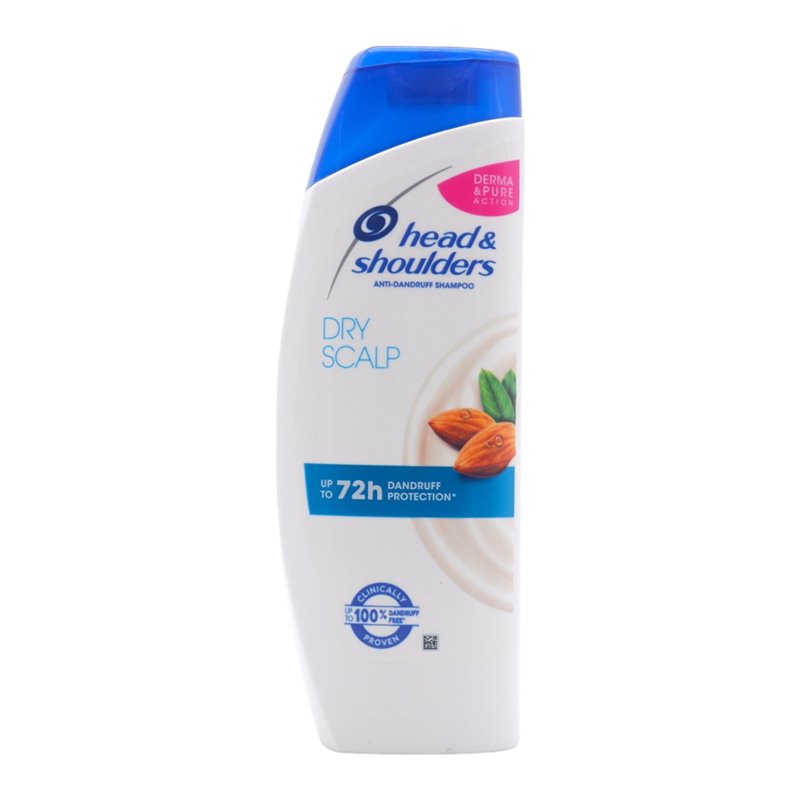 30019 - H&S Anti-Dandruff Shampoo Dry Scalp - 13.5 fl. oz. (400ml) - BOX: 6 Units