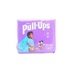 30077 - Huggies Boy Diapers Pull.Ups  -  Size 3T-4T  ( Case of 4/20s) - BOX: 4/20