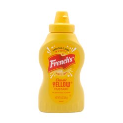27653 - French' s Yellow Mustard 20/8 oz - BOX: 