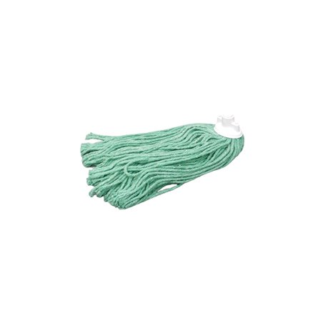 29306 - Cleango. Deck Mop W/ Metal Stick, (Green) - 6/ No. 24 - BOX: 