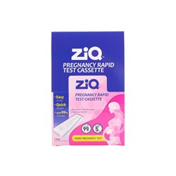 29749 - ZiQ Pregnancy Rapid Test. Home Pregnancy Test. Pkg Of 12/(Case Of 24) - BOX: 