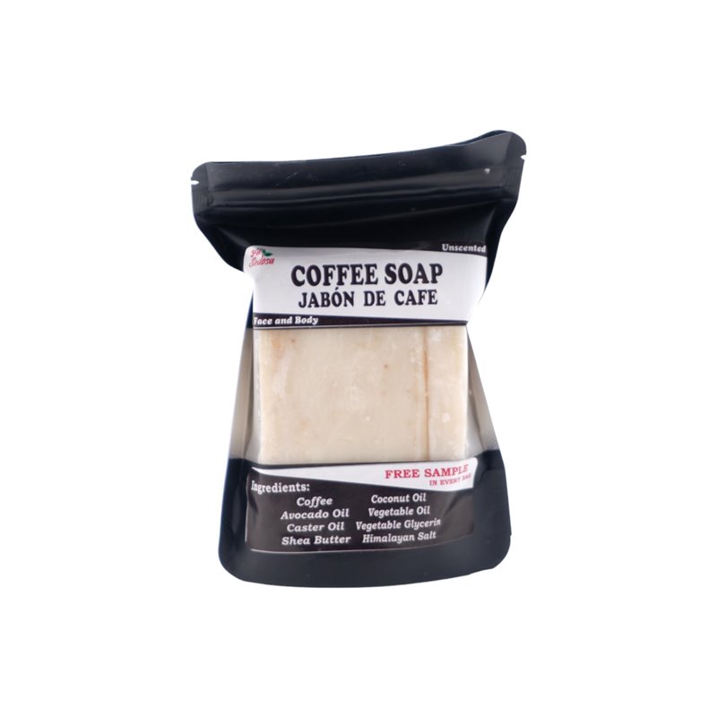 29752 - Piel Sedosa. Jabon De Café Unscented. (Coffee Soap) - 4.5 oz. - BOX: 