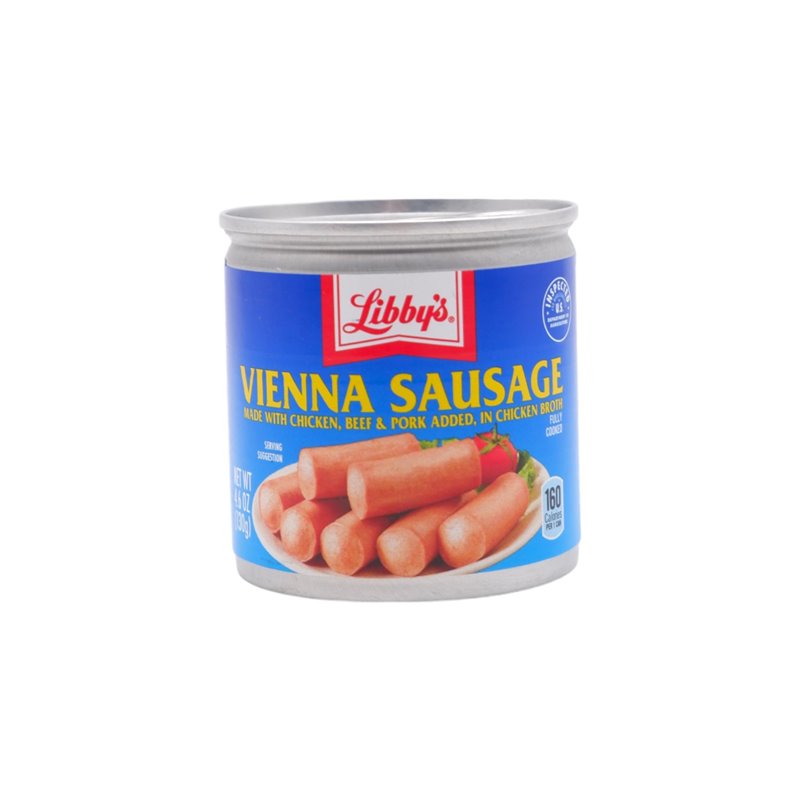 29770 - Libby's Vienna Sausage (Chicken, Beef, & Pork) - 48/4.6oz Pack - BOX: 