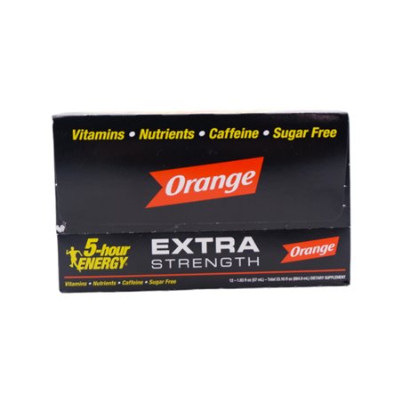29774 - 5-Hour Energy Extra S., Orange - 1.93 fl. oz. (12 Pack) - BOX: 