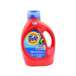 29795 - Tide Liquid Detergent High Efficiency Sport Odor Defense (Active Fresh) - 92 fl. oz. ( Case of 4 ). 87517 - BOX: 4 Units