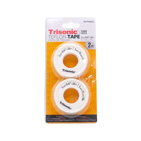 29811 - Trisonic Teflon Tape (TS-TT0512) - BOX: 24 Units