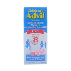 29485 - Advil Children's Dye-Free Blue Rasbery - 4 fl. oz. - BOX: 36 Units