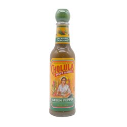 29852 - Cholula Hot Sauce Green Pepper (Jalapeno Poblado) - 5 oz. (Case of 12) - BOX: 12 Units