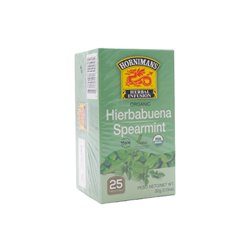 29901 - Hornimans Hierbabuena (Spearmint) Tea  - 1.13 oz. ( 25 Bags ) - BOX: 12 Pkg