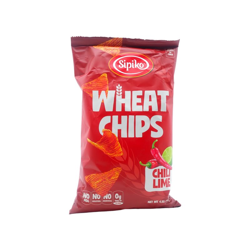 30182 - Sipiko Wheat Chips  (Chilli/Lime) 15/4.55 oz. (Case Of 15) - BOX: 15 Units
