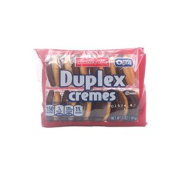 9544 - Cookies, Duplex Creme - 5 oz. (Case of 12) - BOX: 