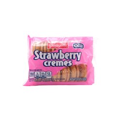 9551 - Cookies, Strawberry Cremes - 5 oz. (Case of 12) - BOX: 