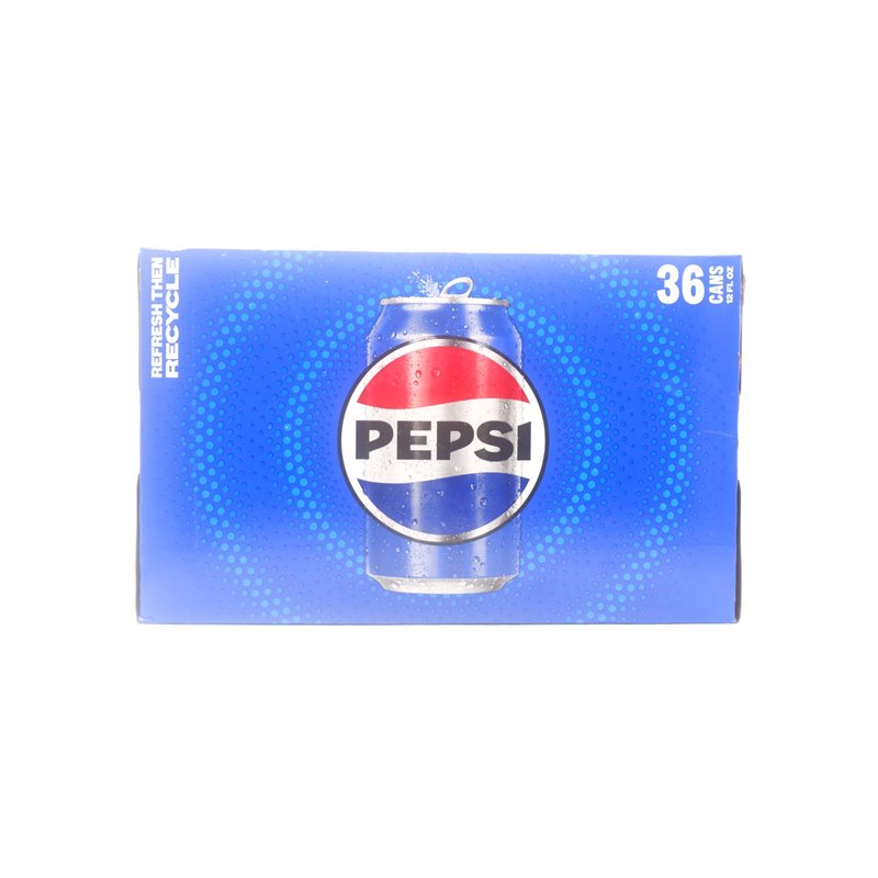 25876 - Pepsi - 12 fl. oz. ( 36 Cans ) - BOX: 36 Units