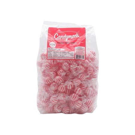 26544 - Candyman Jumbo Mint Balls - 200ct - BOX: 8 Pkg